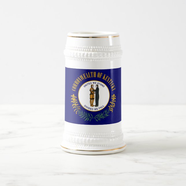 KENTUCKY FLAG BIERGLAS (Mittel)