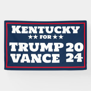 Kentucky für Trump Vance 2024-Banner Banner
