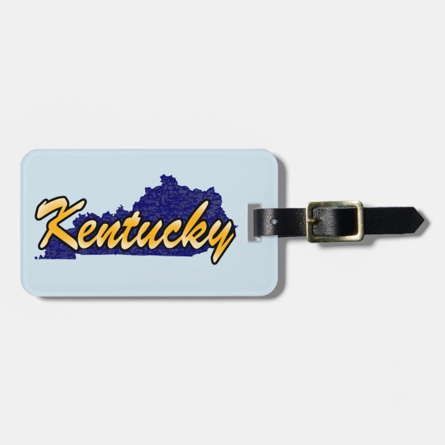 Kentucky Gepäckanhänger (Vorderseite horizontal)
