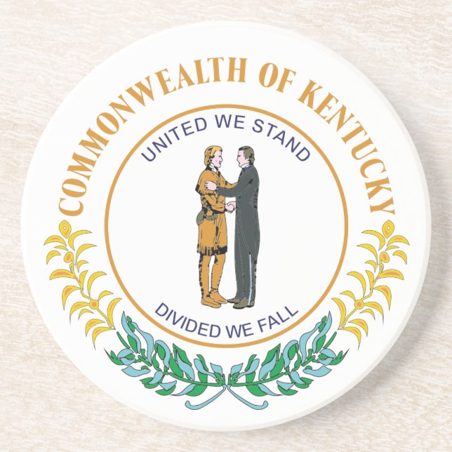 Kentucky Getränkeuntersetzer (Vorne)