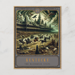 Kentucky Gothic Art Postkarte