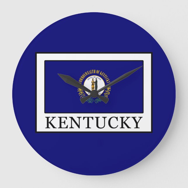 Kentucky Große Wanduhr (Vorderseite)