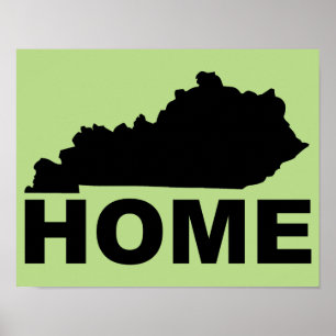 Kentucky-Heimat-Poster-Schild außerhalb des Staate Poster