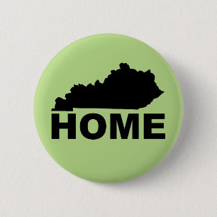 Kentucky-Heimat weg von State-Button-Abzeichen-Pin Button