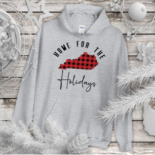 Kentucky Holiday Buffalo Kariert Zuhause Staat Hoo Hoodie
