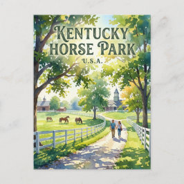 Kentucky Horse Park USA Postkarte