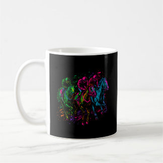 Kentucky Horse Racing Painting Derby Horse Jockey Kaffeetasse