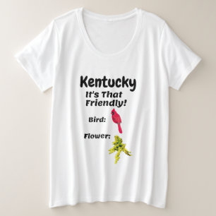 Kentucky ist so freundlich große größe T-Shirt
