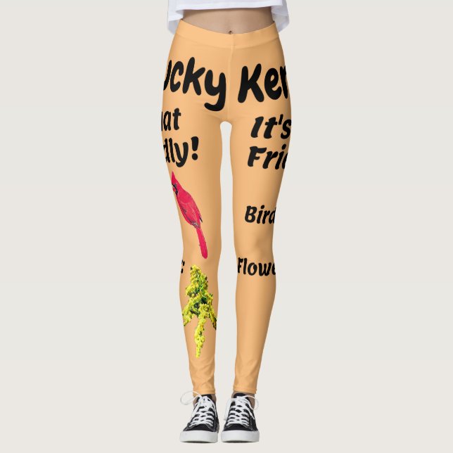 Kentucky ist so freundlich leggings (Vorderseite)