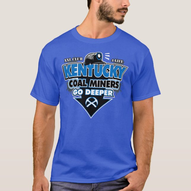 KENTUCKY-KOHLEN-BERGMÄNNER GEHEN TIEFER T-Shirt (Vorderseite)