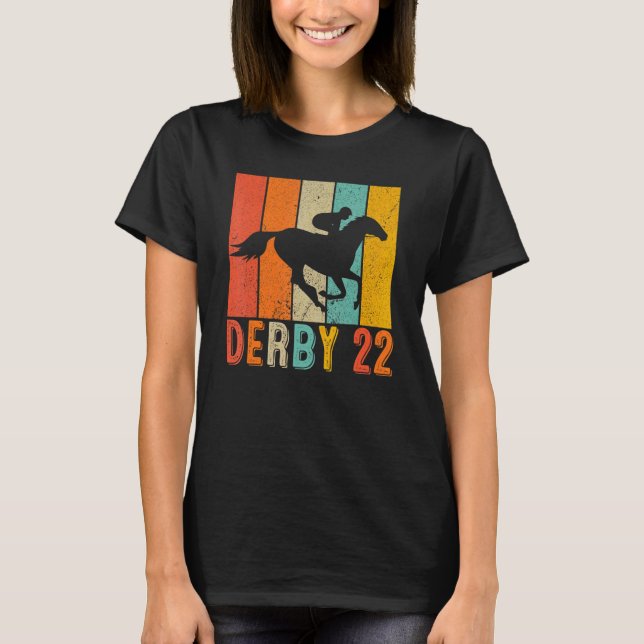 Kentucky Ky Racing 2022 Derby Day Rider Raci T-Shirt (Vorderseite)