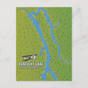 Kentucky Lake USA Karte