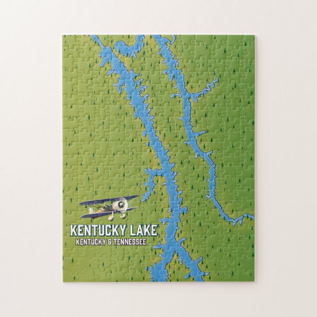 Kentucky Lake USA Puzzle (Vertikal)