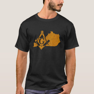 Kentucky Masons Grand Lodge F&am Freemason Father T-Shirt