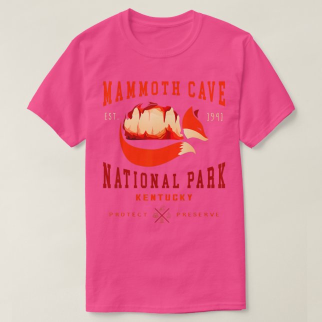 Kentucky National Park Mammoth Höhle Nationalpark T-Shirt (Design vorne)