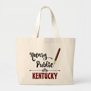 Kentucky Notary Public Ink Pen Jumbo Stoffbeutel