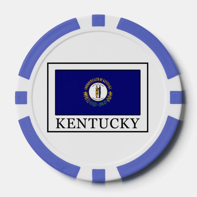 Kentucky Pokerchips (Vorderseite)