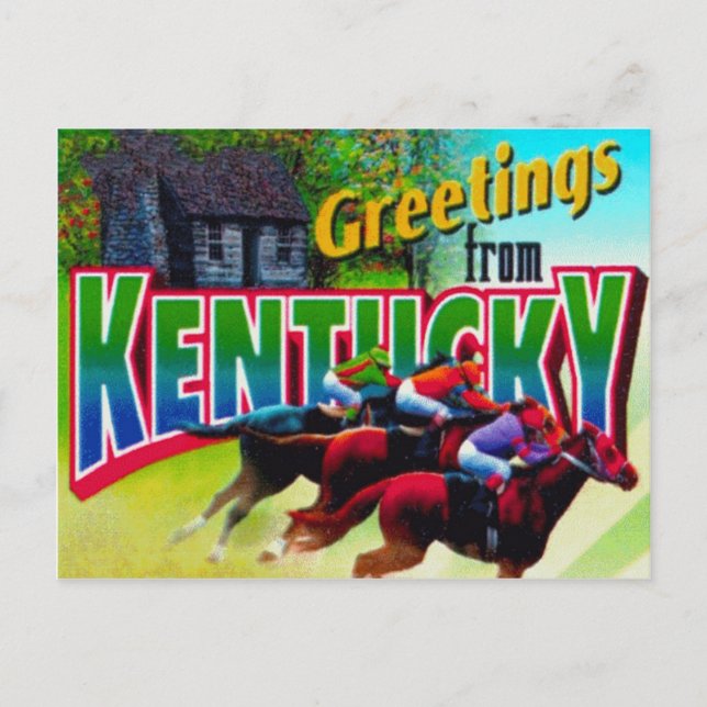 Kentucky Postcard Postkarte (Vorderseite)