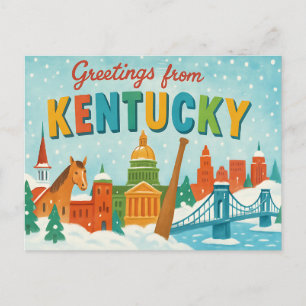 KENTUCKY Postcard Postkarte