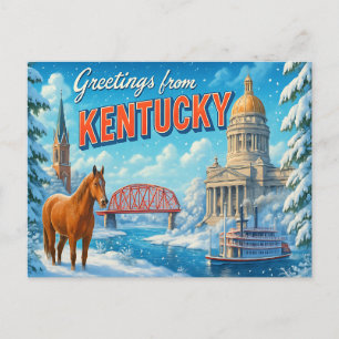 KENTUCKY Postcard Postkarte