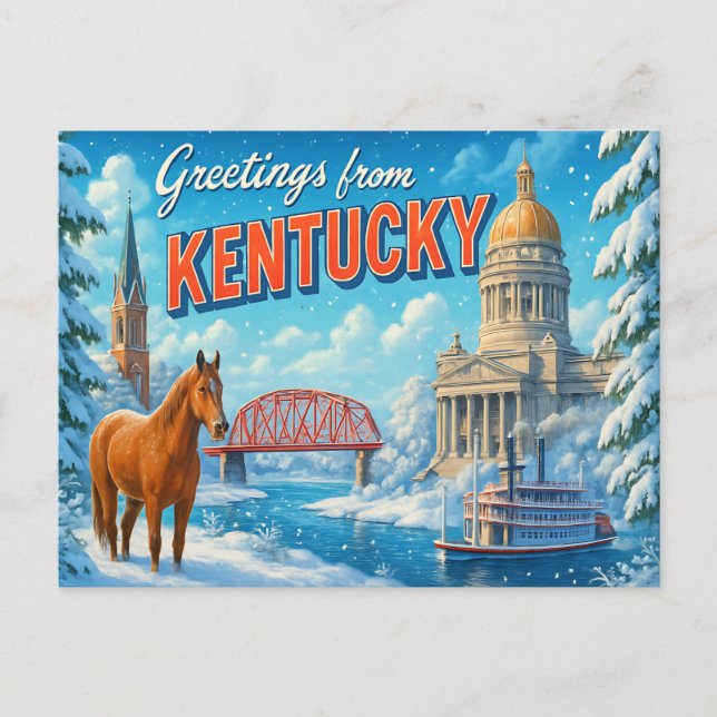 KENTUCKY Postcard Postkarte (Vorderseite)