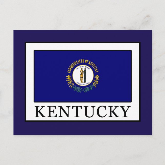 Kentucky Postkarte (Vorderseite)
