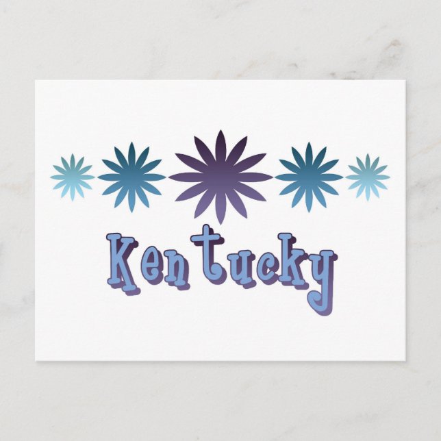 Kentucky Postkarte (Vorderseite)