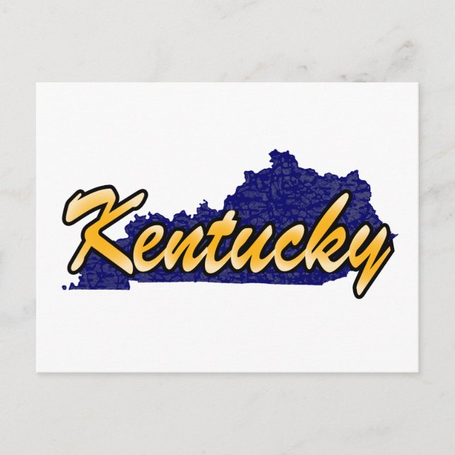 Kentucky Postkarte (Vorderseite)