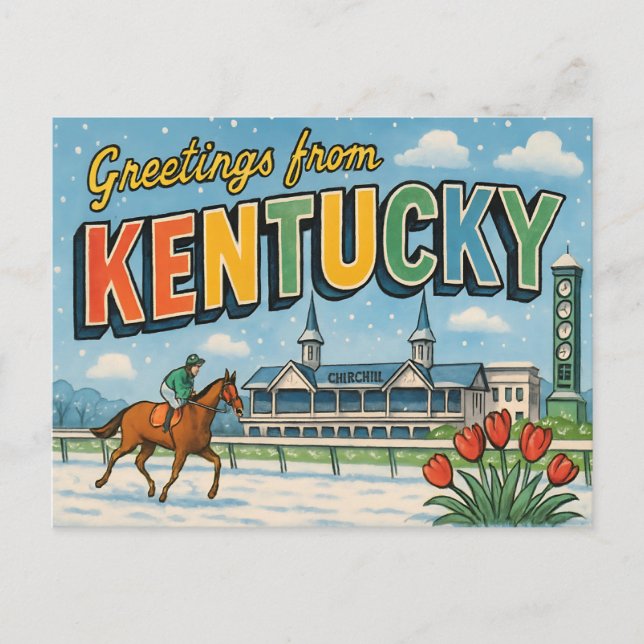 KENTUCKY Postkarte (Vorderseite)