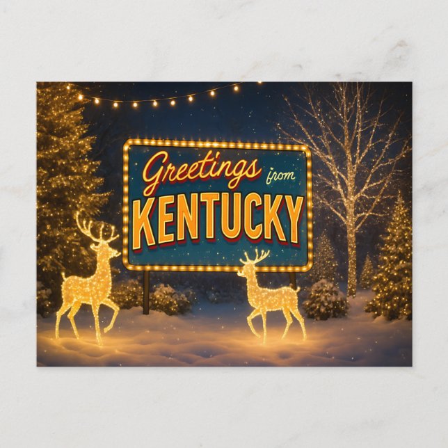 KENTUCKY Postkarte (Vorderseite)