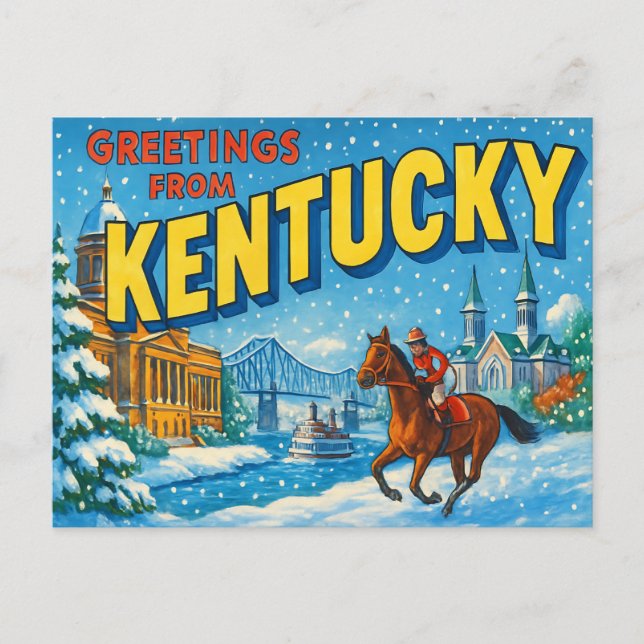 KENTUCKY Postkarte (Vorderseite)