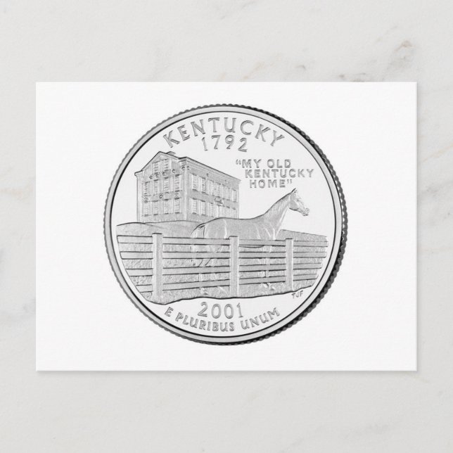 Kentucky Postkarte (Vorderseite)