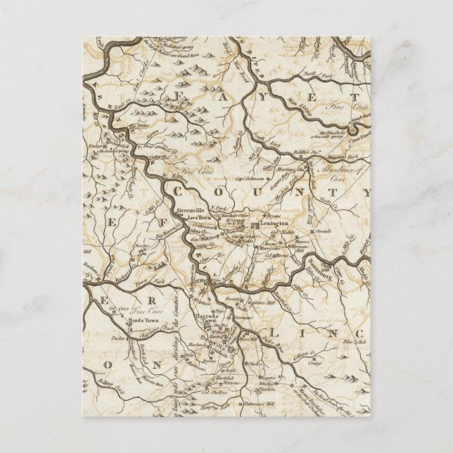 Kentucky Postkarte (Vorderseite)