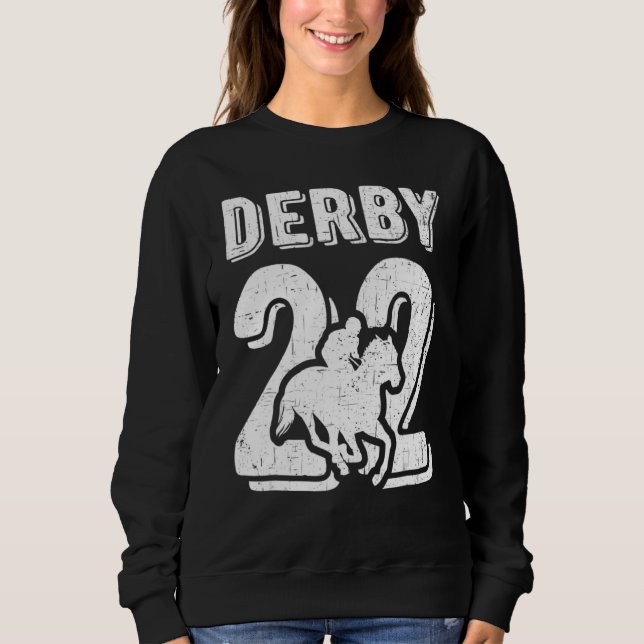 Kentucky Racing 2022 Derby Pferderennen Sweatshirt (Vorderseite)