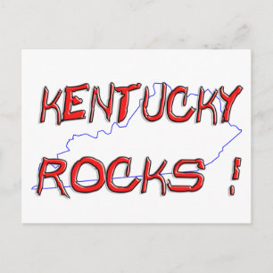 Kentucky ROCKS Postkarte