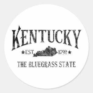 Kentucky Runder Aufkleber