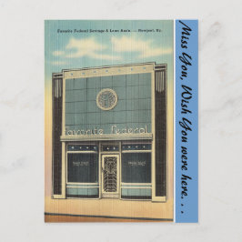 Kentucky, Savings & Loan, Newport Postkarte