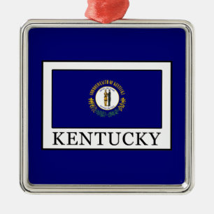 Kentucky Silbernes Ornament