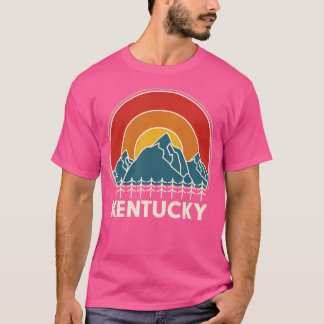Kentucky Souvenir Wandern Gebirge Sonnenuntergang  T-Shirt