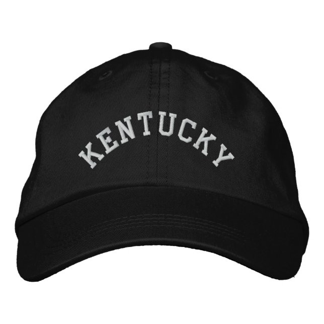 Kentucky Staat bestickt Bestickte Kappe (Vorderseite)