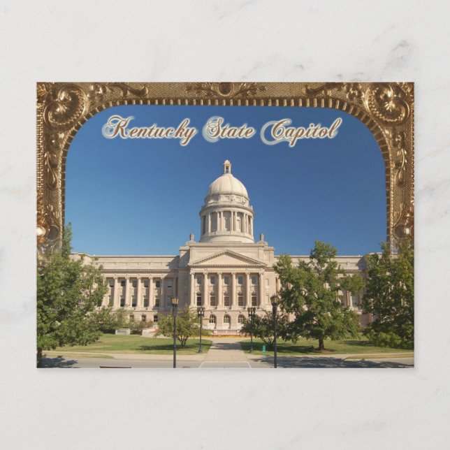 Kentucky Staat Hauptstadt Gebäude, Franfort, KY Postkarte (Vorderseite)
