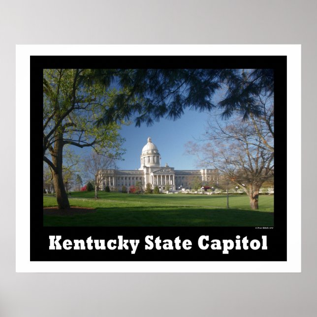 KENTUCKY STAAT HAUPTSTADT POSTER (Vorne)
