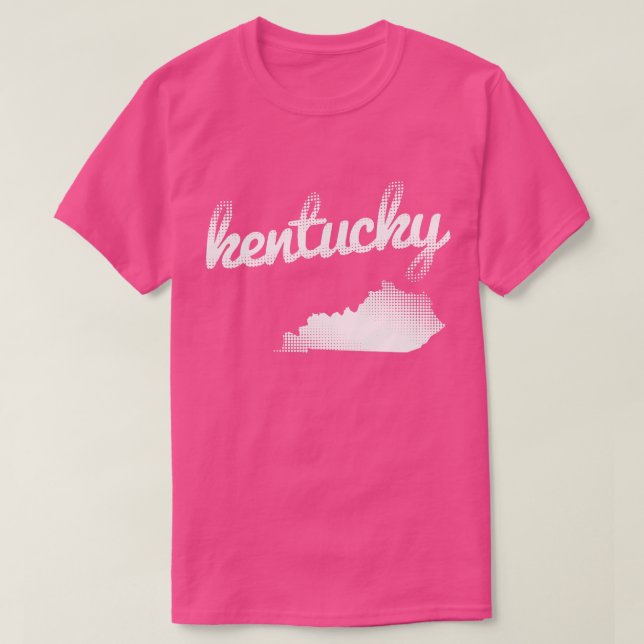 Kentucky-Staat im Weiß T-Shirt (Design vorne)