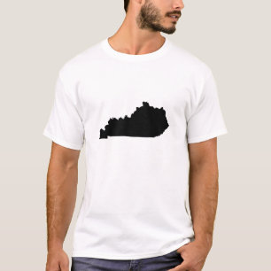 Kentucky-Staat Kontur T-Shirt