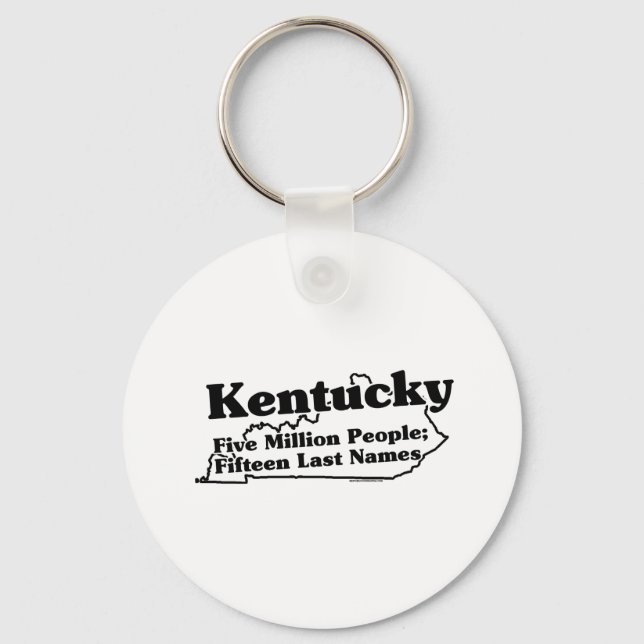 Kentucky Staat Slogan Schlüsselanhänger (Vorderseite)