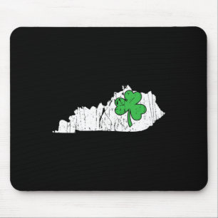Kentucky Staat St. Patrick's Day Kentucky Green Sh Mousepad