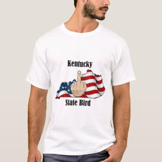 Kentucky Staat Vogel T - Shirt Mittelfinger
