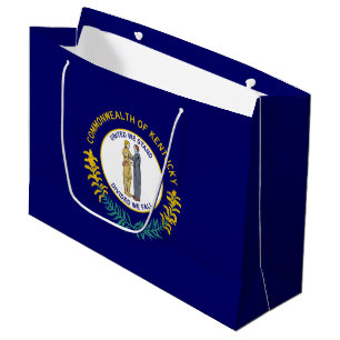 Kentucky Staatsflagge Große Geschenktüte