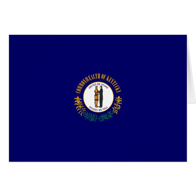 Kentucky State Flag Design (Vorderseite (Horizontal))