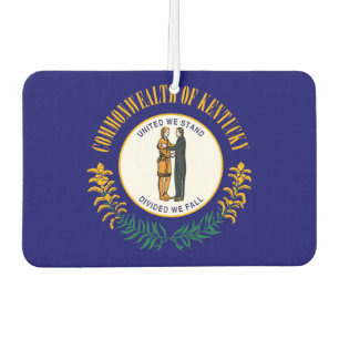 Kentucky State Flag Design Autolufterfrischer